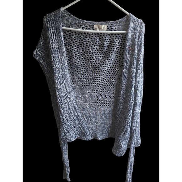 Hollister Cardigan Blue XS Women Chest 37" Length 23" - Picture 2 of 5